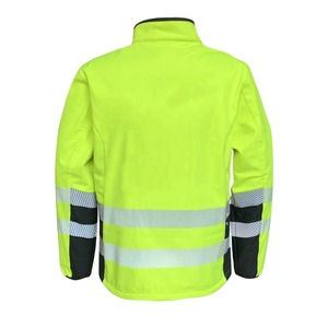 Veste de travail réfléchissante respirante de haute qualité avec logo et couleur personnalisés, en coton, vestes de travail - Product Image 5