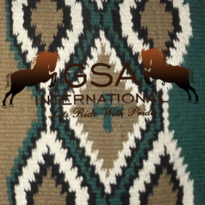 Couverture de selle en laine 34x36 tissée à la main 100% laine de Nouvelle-Zélande Doublure en polaire équestre occidentale pour la compétition et l'entraînement - Product Image 4