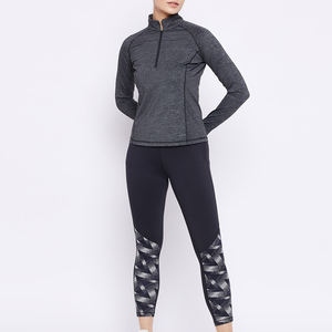 Leggings Deportivos de Alta Calidad para Mujer, Cintura Media, Transpirables, Delgados, de Punto, con Spandex/Nylon, Largos, con Bolsillos - Product Image 3