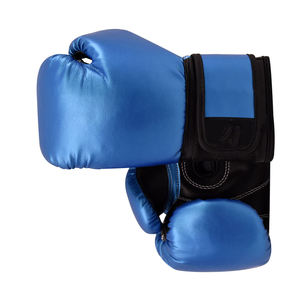 Gants de boxe en cuir tendance et confortables, de haute qualité, couleur personnalisée, respirants, à bas prix, avec fermeture auto-agrippante pour la lutte - Product Image 2
