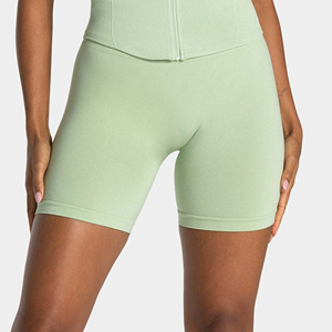 Breathable Quick Dry High Elastic Scrunch Butt Sports Shorts Low Waist Short Gym Fitness <b>Leggings</b> <b>Seamless</b> Yoga Shorts Women - Product Image 6
