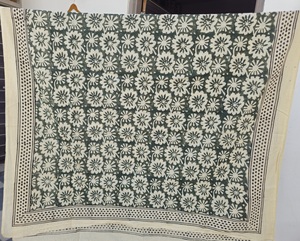 Wholesale Floral Bagru Print <b>Sarong</b> Lightweight Cotton Pareo Beach Vacation Wrap for Women Ethnic Hand Block Print <b>Sarong</b> Summer - Product Image 2