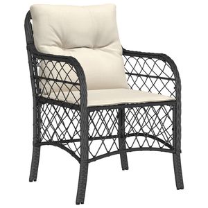 Set da Pranzo da Giardino in Crema, Bianco e Nero - Product Image 3