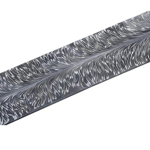 Burraq OEM Cuchillos de Acero de Damasco Hechos a Mano Personalizados de 24 Pulgadas con Hoja Fija para Fabricación de Cuchillos, 1 Hoja, Grado Industrial DIY - Product Image 6