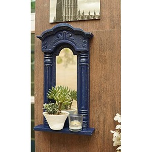 Whitewashed Pine Wood Rustic <b>Mirror</b> Wholesale | Cottage Farmhouse Statement Frame - Product Image 5