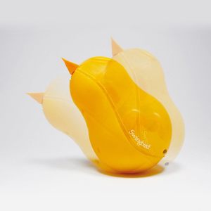 GANRAKU MIDORI Rouleau correcteur en forme d'oiseau mignon, blanc, papeterie de bureau japonaise - Product Image 4