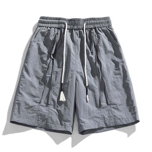 Pantalones Cortos de Hip Hop Kanye West de 5 Pulgadas, Lisos, Personalizados para Hombre, con Banda Elástica - Product Image 3