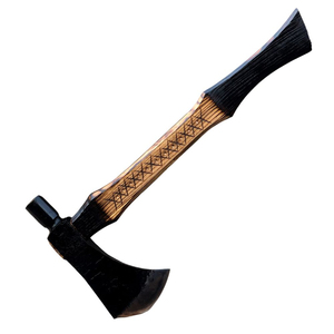 Hacha de alta calidad hecha a mano, hacha única de acero al carbono forjado con hoja afilada, hacha de grado industrial en venta a un precio razonable. - Product Image 1