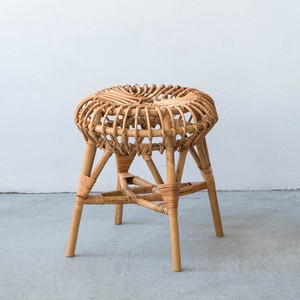 Tabouret de bar en rotin artisanal de haute qualité, artisanat vietnamien, repose-pieds en canne durable. - Product Image 3