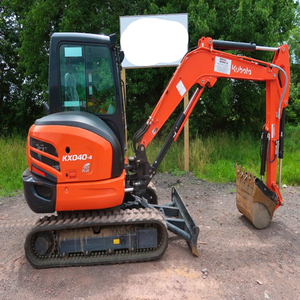 Mini-excavatrice Kubota avec godet de terrassement, équipement de construction d'occasion - Product Image 3