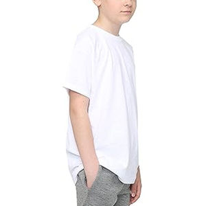 Camisetas de Algodón 100% Jersey 400g Lisas para Niños, Personalizables con Logotipo, para Niños y Niñas - Product Image 3