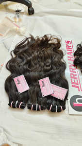 100% Indian Remy Human Hair Weft Body Wave Extensions Single Drawn Hair Bundles Hair Bundles for Weaving Raw Hair Bundles Virgin - Product Image 4