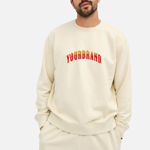 Proveedor Mayorista de Sudaderas de Algodón, Ropa Urbana Premium, Cuello Redondo, Logotipo Personalizado, Fabricación OEM, Exportación Directa de Fábrica - Product Image 1