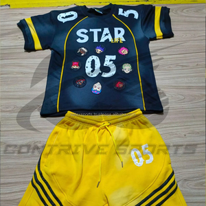 Summer Cotton T Shirt Sweat <b>Short</b> and Shirt Set For <b>Men</b> 2 Piece Embroidery <b>Patch</b> Printed Acid Wash Shirts <b>Shorts</b> Tracksuit - Product Image 1