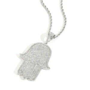 Colgante de Moissanita Hip Hop con Diseño de Jesús, Joyería Religiosa de Lujo para Estilo Urbano, Conciertos y Colecciones de Regalo, Precio de Exportación - Product Image 1