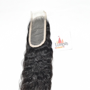 Extensions de cheveux naturels non traités 2*6 Closure, couleur naturelle, vente en gros, 100% cheveux humains indiens, sans traitement chimique - Product Image 5
