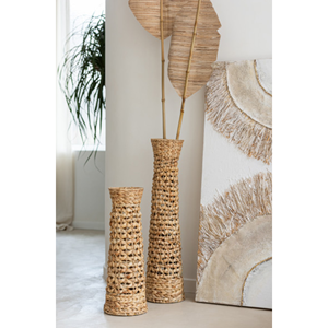 Jarrón Ecológico de Jacinto de Agua, Jarrón Rústico de Jacinto de Agua de Vietnam, Perfecto para Hogares Elegantes y Hoteles Boutique - Product Image 6