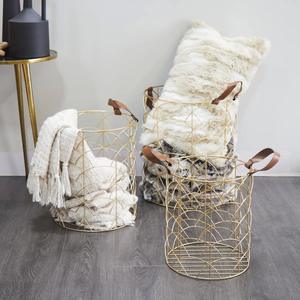 Panier de rangement en métal robuste, organisateur multifonctionnel pour garage, garde-manger - Product Image 2