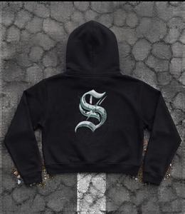 Men's <b>White</b> Pullover Hoodie Plus Size Camouflage Hood Lining Front Letter Logo Hooded <b>Sweatshirt</b> - Product Image 6