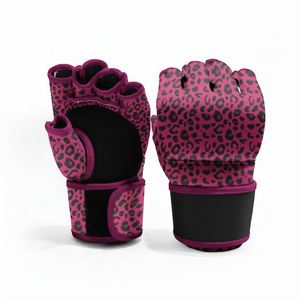 Guantes de Boxeo MMA OEM al por Mayor a Precio Económico, Guantes de Entrenamiento con Dedos Abiertos para Kickboxing, Grappling, Saco de Boxeo y Fitness - Product Image 4