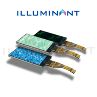 Modul Layar Panel Kustom BOE 1.14" 135x240 IPS TFT-LCD COG FPC dengan 1x Lampu Latar LED Putih 500cd/m Kecerahan Suhu Operasi