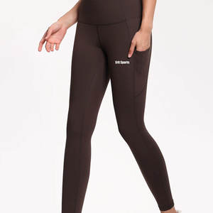 Servicio OEM, Leggings Deportivos para Mujer, Cintura Media Elástica, Transpirables, Ecológicos, de Alta Calidad, Personalizables, para Venta en Línea - Product Image 3