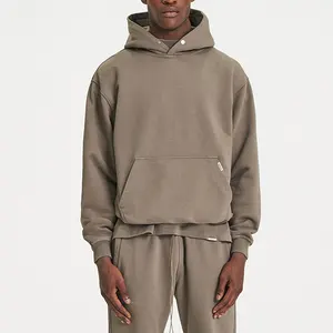 OEM venta al por mayor peso pesado 100% algodón personalizado Streetwear sudaderas con capucha personalizado bordado pantalla Puff impresión sudaderas con capucha - Product Image 1