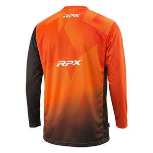 เสื้อเจอร์ซีย์มอเตอร์ครอสแบบระบายอากาศพิมพ์ลายไล่เฉดสีแขนยาวสำหรับปั่นจักรยานเสือภูเขาลงเขา RPX Racing - Product Image 3