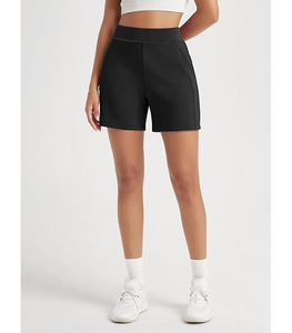 Shorts décontractés pour hommes en molleton 100 % coton, coupe classique, taille haute élastique, brodés, anti-plis, multi-poches, couleur et logo personnalisables - Product Image 4