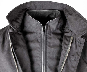 Chaqueta Textil de 3 Capas 100% Corduroy para Motociclismo, Unisex, Impermeable, para Turismo, con Protección CE Nivel 2, Ignífuga - Product Image 3