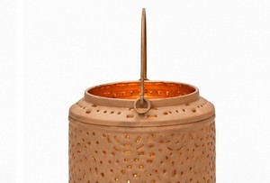 Lanterne suspendue en métal fantaisie de qualité supérieure, découpée, rose, lanterne suspendue, bougeoir votif marocain, terrarium, bougeoir votif pour la décoration - Product Image 4