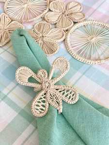 Handmade <b>Bamboo</b> Napkin Rings Bohemian Style Irregular Shape Home <b>Table</b> Decoration 6Pcs Set - Product Image 6