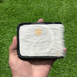 Wholesale Handmade Cowhide Hair <b>Wallet</b> Mens <b>Compact</b> Leather Card Sleeve With Premium Artisan Craftsmanship - Product Image 4