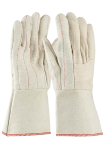 Double Woven Nap-Out <b>Fleece</b> Safety Gloves Multipurpose Cotton <b>Liner</b> for Construction & Gardening - Product Image 3