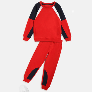 Conjunto Deportivo de Dos Piezas para Niños al por Mayor, con Logotipo Personalizado Impreso, Transpirable, Ecológico, de Forro Polar Orgánico, Ropa Urbana de Invierno - Product Image 2