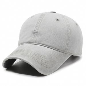 Casquette de baseball personnalisée délavée, haute qualité, respirante, pour homme, en coton, style décontracté, avec logo personnalisé - Product Image 1