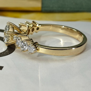 Anillo de Compromiso con Diamante Cultivado en Laboratorio Certificado por IGI de 4.10 Quilates para Mujer, Oro de 14K/18K, Joyería de Lujo para Boda, Regalo Nupcial - Product Image 4