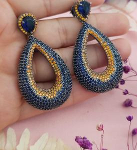 Encantadores Pendientes de Plata de Primera Calidad con Circonita Cúbica para Mujeres y Niñas, Ideales para Vestidos de Noche y Fiestas - Product Image 2