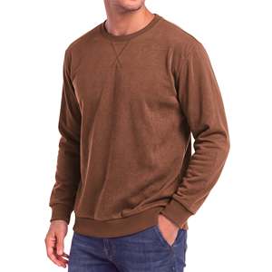 Ultra Light <b>Men</b> Sweatshirt Quick Dry Performance Pullover Winter Active Sport <b>Top</b> <b>Long</b> <b>Sleeve</b> Fleece Lined Waffle Pattern - Product Image 2