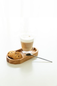 <b>Wooden</b> Storage Tray Irregular Shape Minimalist Design Unfinished Single Tier for Table Use Multifunction Drink Food Serving - Product Image 2