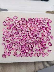 Saphir rose naturel taille poire 30 carats, couleur rose premium, qualité supérieure, certifié IGI, pierres précieuses assorties pour la fabrication de bijoux, lot - Product Image 1