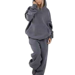 Sudadera Gruesa para Mujer, Informal, Lisa, de Manga Larga, Holgada, Estilo Pullover, para Otoño e Invierno - Product Image 3