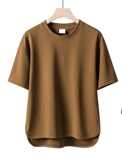 เสื้อยืดผ้าฝ้ายเนื้อนุ่ม ระบายอากาศดี สีพื้น แขนสั้น น้ำหนัก 180 กรัม สำหรับวัยรุ่น ฤดูร้อน ผลิตโดยโรงงาน BD ประเทศจีน รับผลิตแบบ OEM พร้อมปักโลโก้ตามสั่ง - Product Image 5