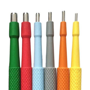 Ensemble de poinçons de biopsie manuels colorés en acier inoxydable, instruments chirurgicaux pour usage clinique de perçage cutané, avec différentes couleurs - Product Image 6