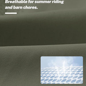 Pantalones de equitación ligeros y de diseño equilibrado con construcción transpirable y comodidad para un uso prolongado. - Product Image 6