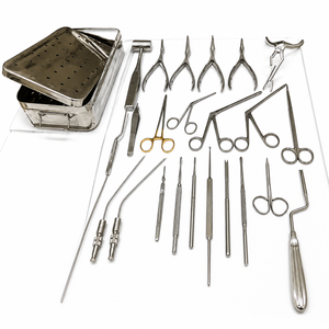 Maxillofacial Surgery <b>Instruments</b> Set 29 Pcs Manual Class I Sterilization Box High Quality Stainless Steel CE Approved Hospital - Product Image 3