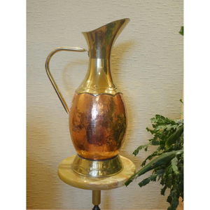 Jarra de Agua de Cobre Puro de Última Tendencia con Beneficios para la Salud, Contenedor de Agua de Cobre con Diseño Plano para Servir Diversas Bebidas, Accesorio - Product Image 5