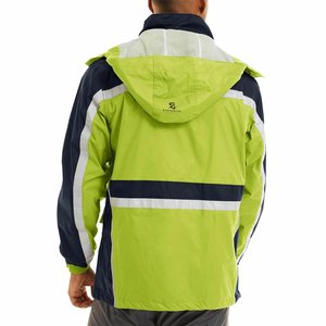 Chaqueta de Trabajo Impermeable de Alta Visibilidad para Invierno, Ropa de Trabajo de Seguridad Reflectante para Hombre, Chaqueta Cortavientos para Construcción y Seguridad 2026 - Product Image 3
