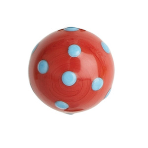 Pomo de Cerámica Artesanal Boho Floral con Patrón de Puntos para Cajones, Armarios, Baños y Cocinas - Ecológico y Ahorrador - Product Image 6