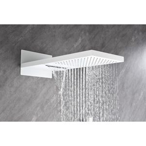 Wall-Mounted Waterfall <b>Shower</b> System with Hand <b>Shower</b> & Sliding <b>Bar</b> for Enhancing Your <b>Shower</b> Experience - Product Image 3
